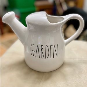 Rae Dunn watering can “grow”